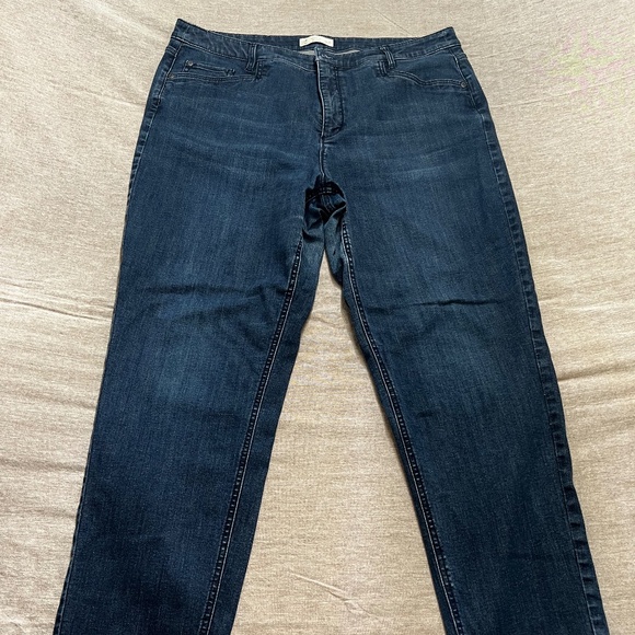 J Jill Straight Leg Blue Jean - Picture 1 of 4